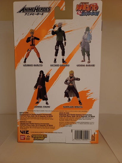 Naruto – Anime Heroes Namikaze Minato 6.5‑Inch Action Figure (UPC: 045557369057)