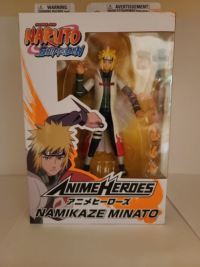 Naruto – Anime Heroes Namikaze Minato 6.5‑Inch Action Figure (UPC: 045557369057)