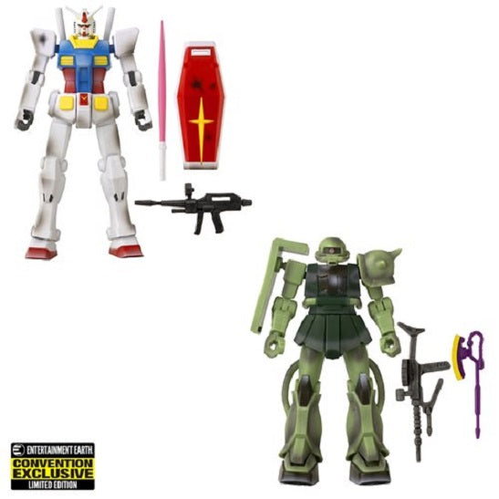 Paquete de 2 de Gundam Infinity Epic Battle – RX-78-2 Gundam vs. MS-06 Zaku II (UPC: 045557406363) Exclusivo