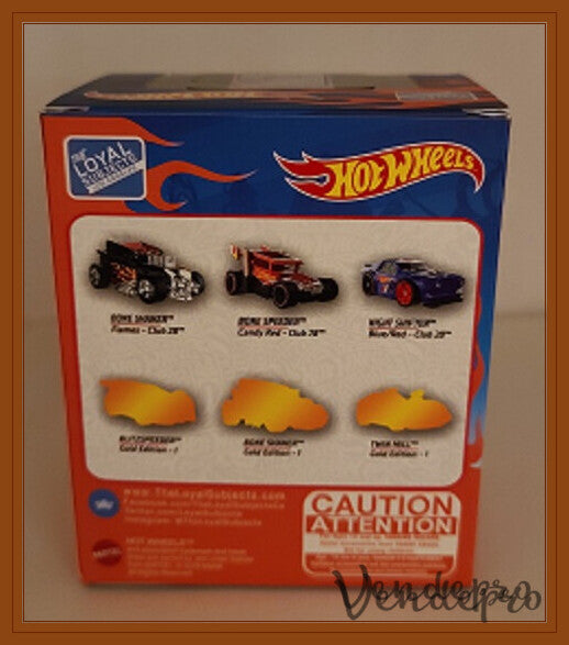 Hot Wheels x The Loyal Subjects – Mystery Box Assortment (UPC: 045557870171)