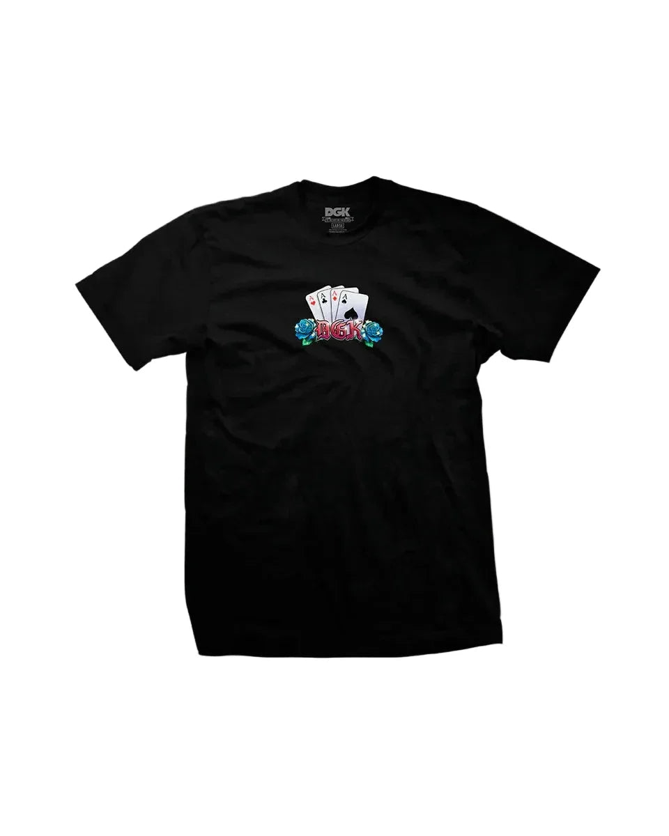 DGK 'Aces' Tee - Black-1