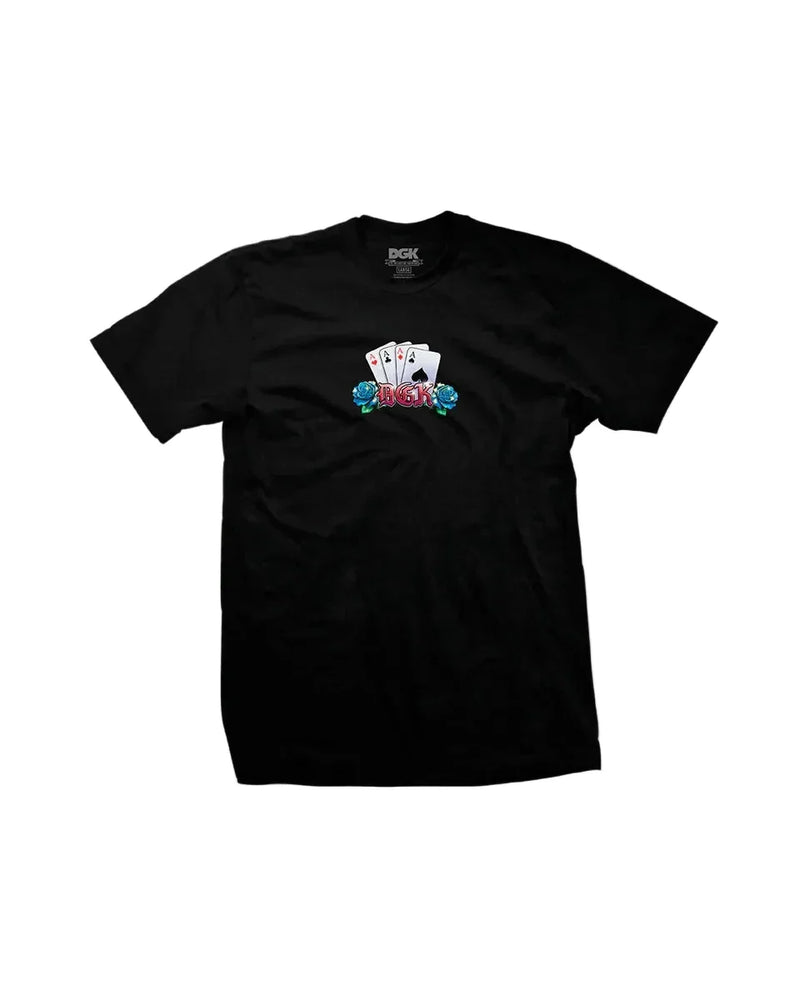 DGK 'Aces' Tee - Black-1