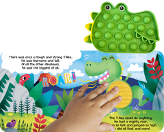 Little Hippo Books - Little T-Rex - Your Sensory Fidget Friend - Ages 1+-2