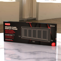PSA Graded Wooden Frame Display with UV Glass card fit very tight ! LIQUIDATION-5