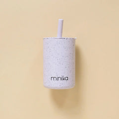 Silicone Straw Cup With Lid-10