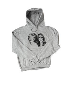 Classic Grip 'Diana & Dion' Hoodie - Grey-1