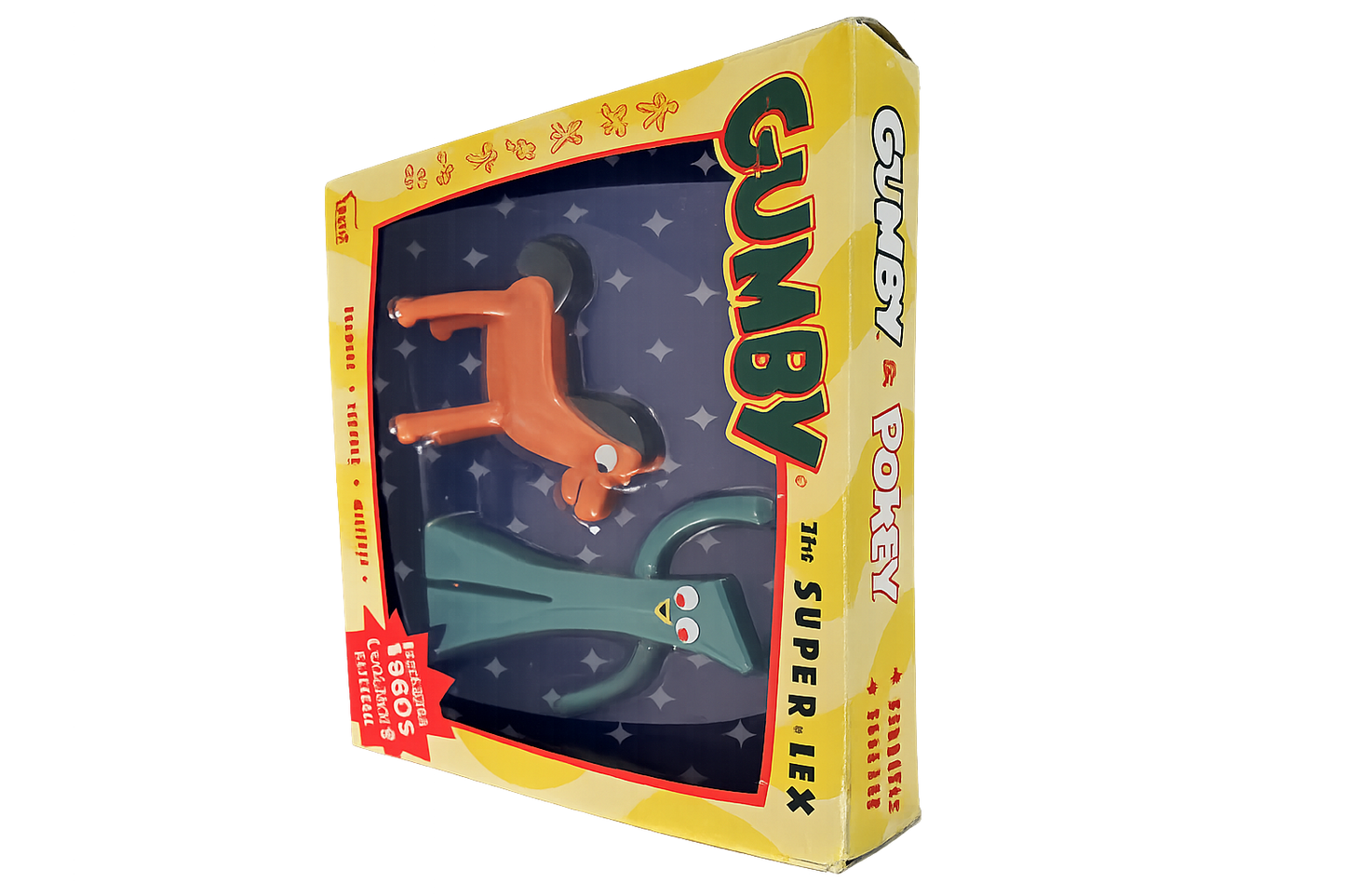 Gumby & Pokey Bendable Figure Set – Classic TV Series 2-Pack