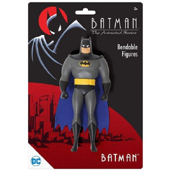 Batman Animated 5.5″ Bendable Action Figure – NJ Croce DC Comics Licensed PVC Figurine
