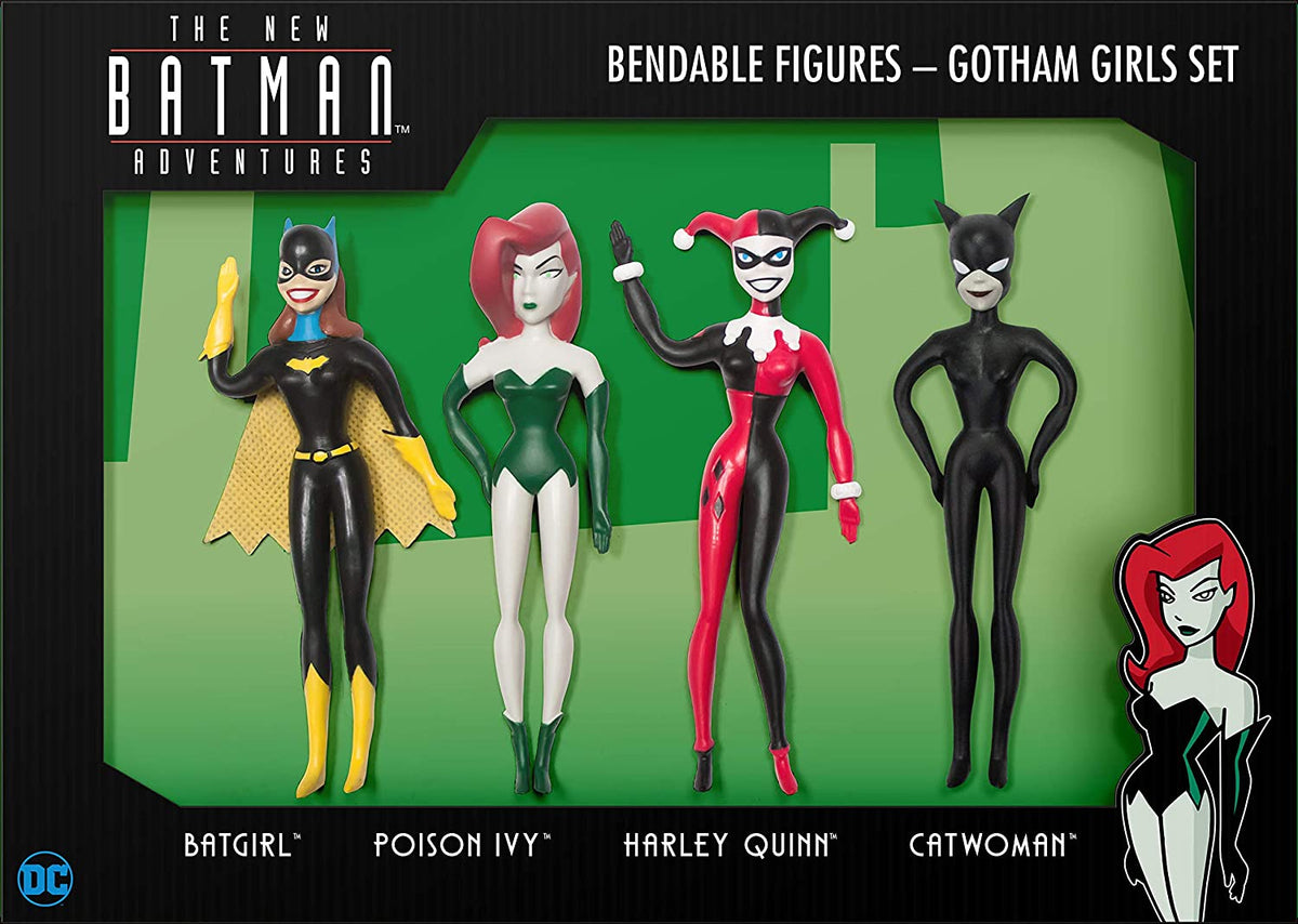 Set de Figuras Flexibles Gotham Girls – NJ Croce DC Comics (Las Nuevas Aventuras de Batman) (054382039370)
