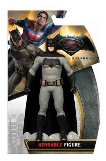 Batman Bendable Action Figure – Batman v Superman: Dawn of Justice (6″ PVC Figurine) (054382039615)