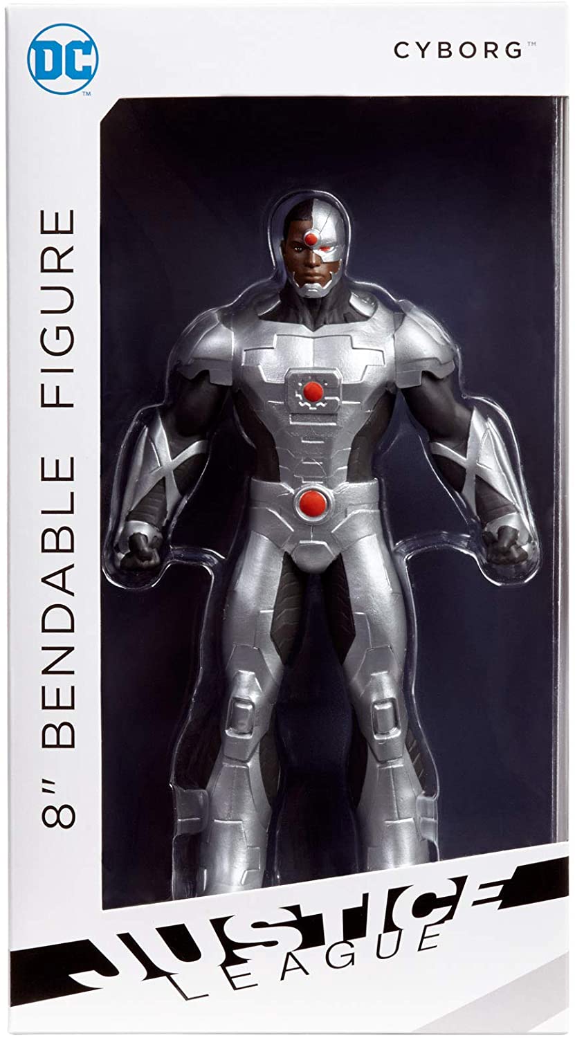 DC Comics Justice League Cyborg 8" Bendable Action Figure