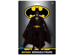 Batman (1989) Michael Keaton Bendable Figure – NJ Croce DC Comics Licensed 6″ PVC Figurine-1