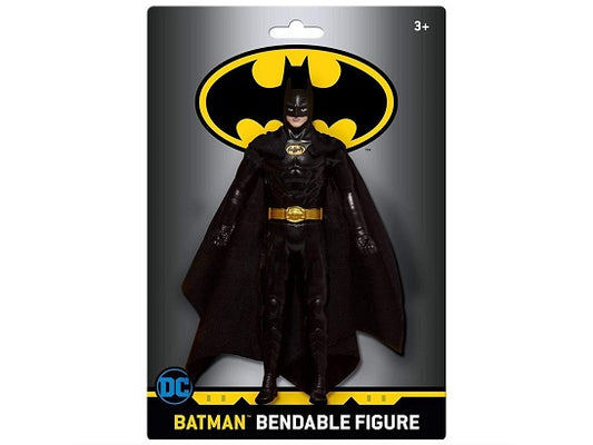 Batman (1989) Michael Keaton Bendable Figure – NJ Croce DC Comics Licensed 6″ PVC Figurine