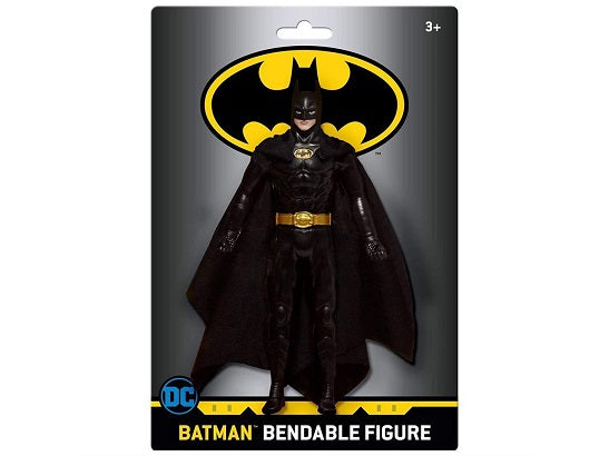 Batman (1989) Michael Keaton Bendable Figure – NJ Croce DC Comics Licensed 6″ PVC Figurine-1