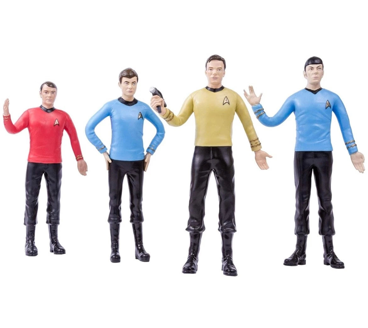Star Trek: The Original Series – Transporter Room Bendable Figure Boxed Set (2018)