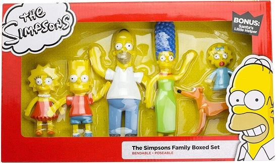 The Simpsons Bendable Family Boxed Set – NJ Croce Series 1