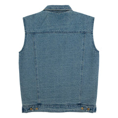 Creature x Cannibal Corpse Denim Vest - Light Denim-3