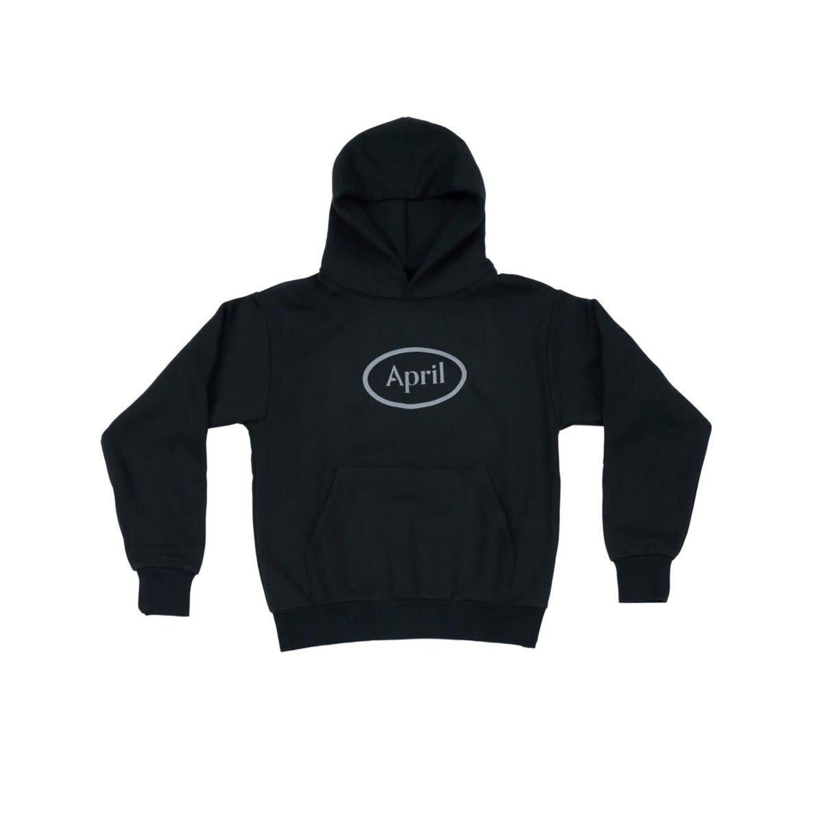 April Skateboards 'OG Puff Print' Hoodie - Black