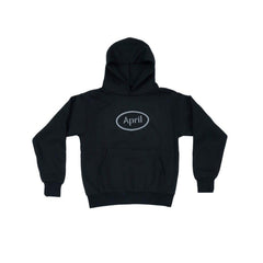 April Skateboards 'OG Puff Print' Hoodie - Black-1