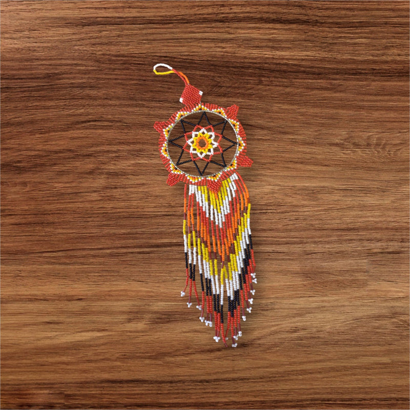 Red Sun Star Dream Catcher-2