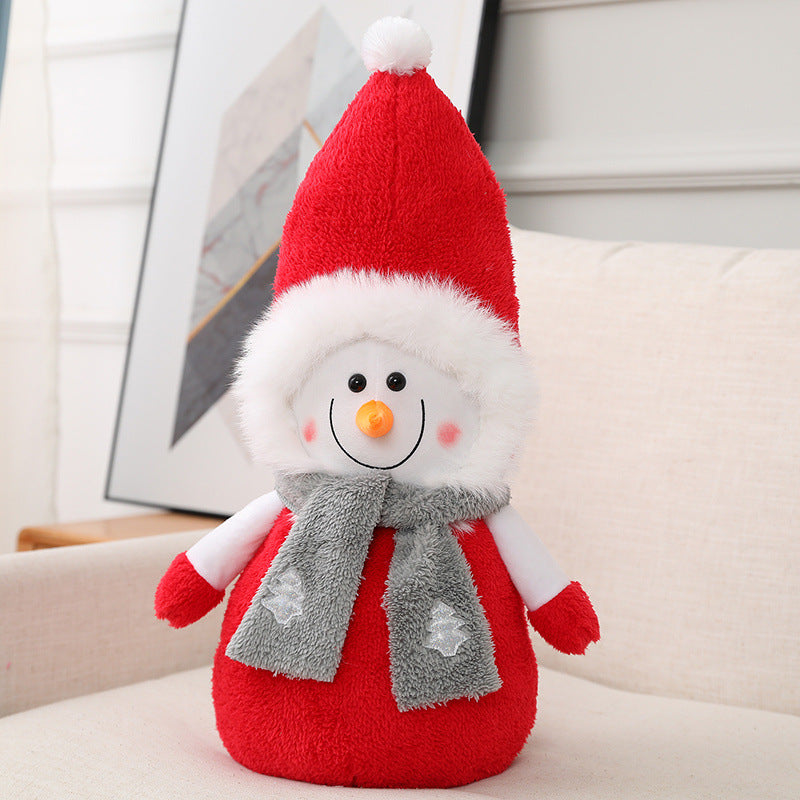 Christmas Snowman Plush Toy Holiday Gift-5