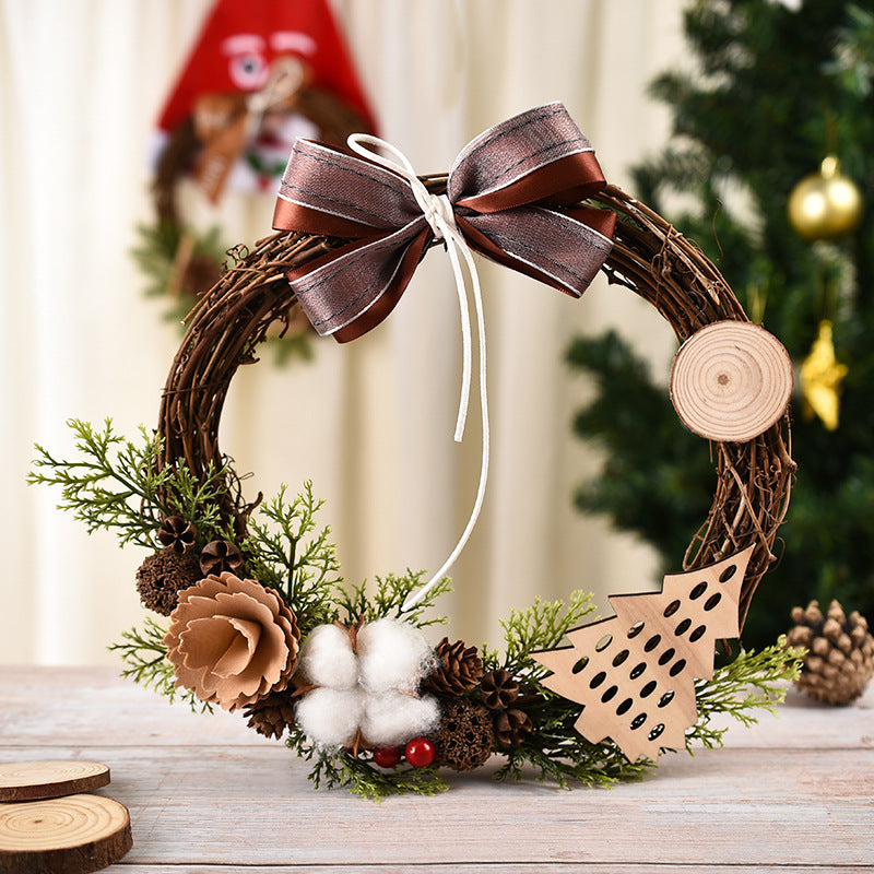 Christmas Decorations Garland Wreath-16