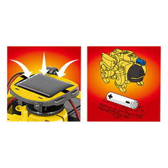 PicassoTiles - PicassoTiles 6-in-1 STEM Kids Solar Powered UFO Robot Kit - Ages 8+-4