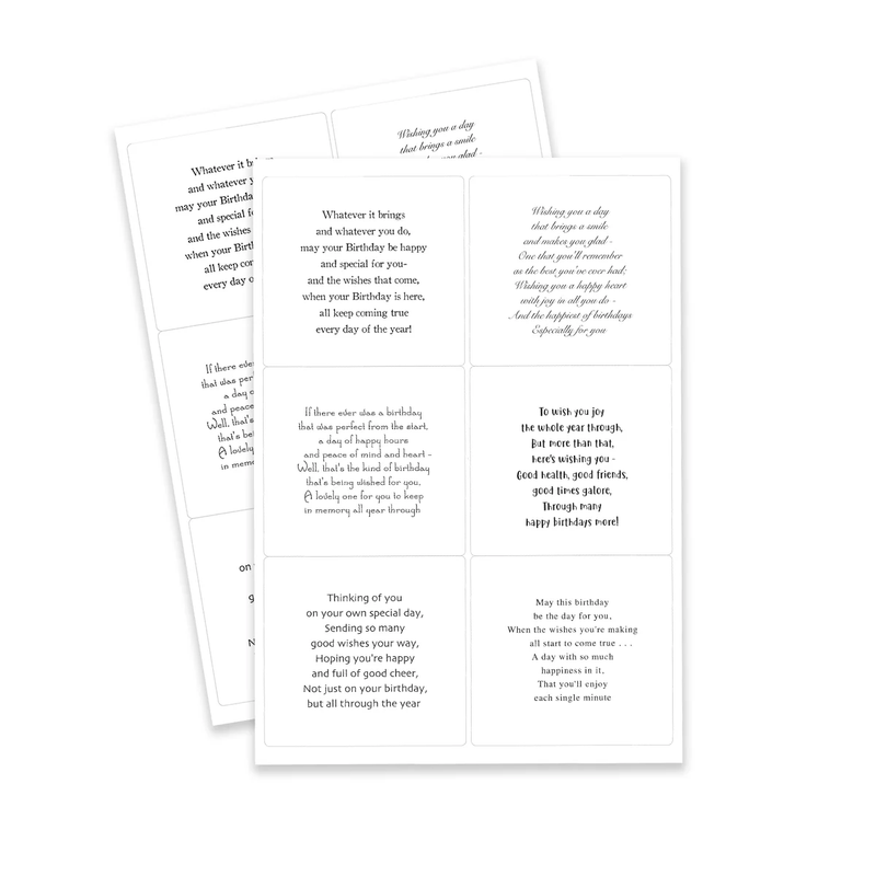Kanban Crafts Wonderful Days Verses Peelables, 48 stickers-7