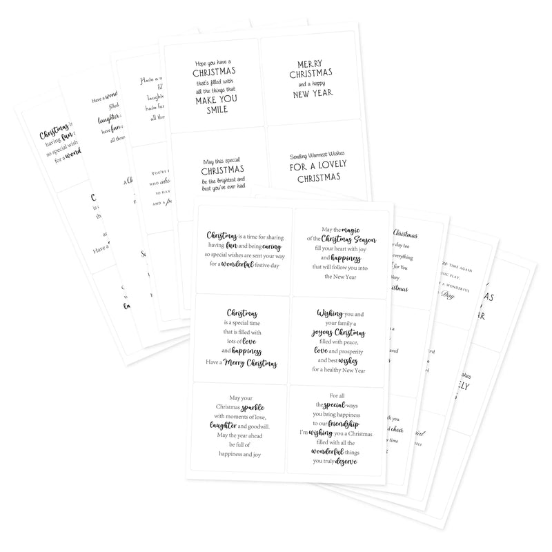 Kanban Crafts Christmas Verses Peelables, 48 stickers-3