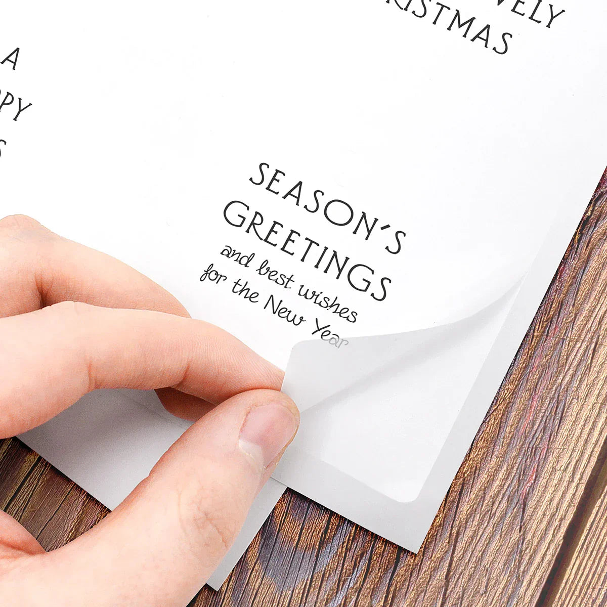 Kanban Crafts Christmas Verses Peelables, 48 stickers-8