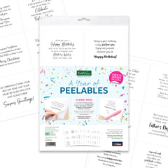 Kanban Crafts A Year of Peelables, 72 stickers-1