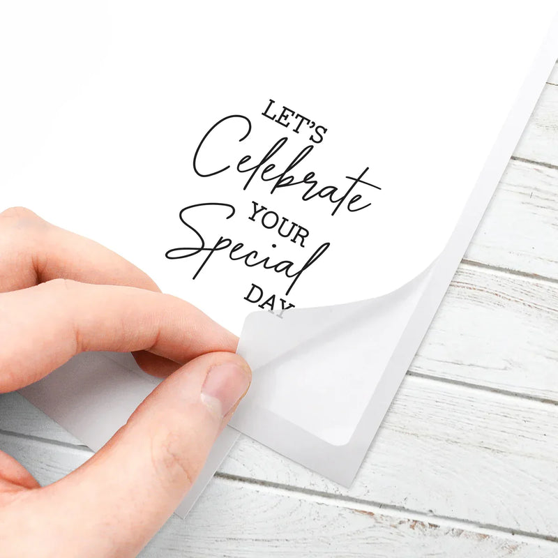 Selección de cumpleaños de Kanban Crafts, pegatinas despegables, 72 unidades-2