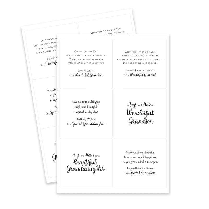 Family & Friends Peelables, 72 Stickers-6