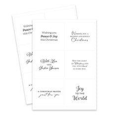 O Holy Night Peelables, 48 stickers-4
