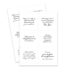 O Holy Night Peelables, 48 stickers-5
