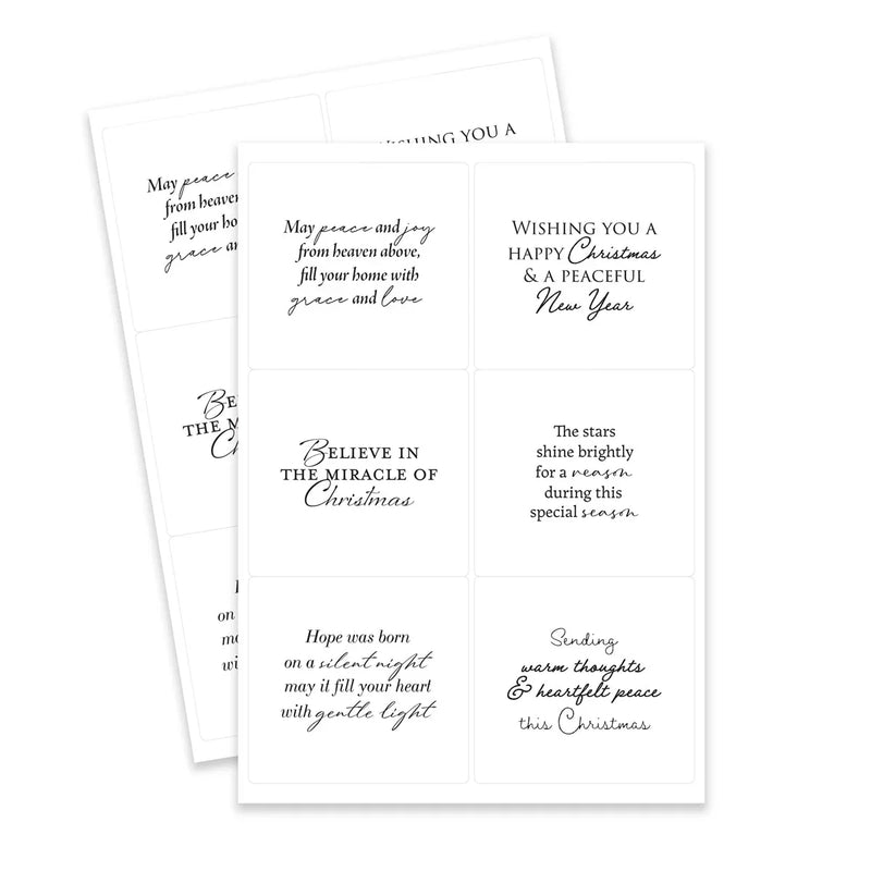 O Holy Night Peelables, 48 stickers-5