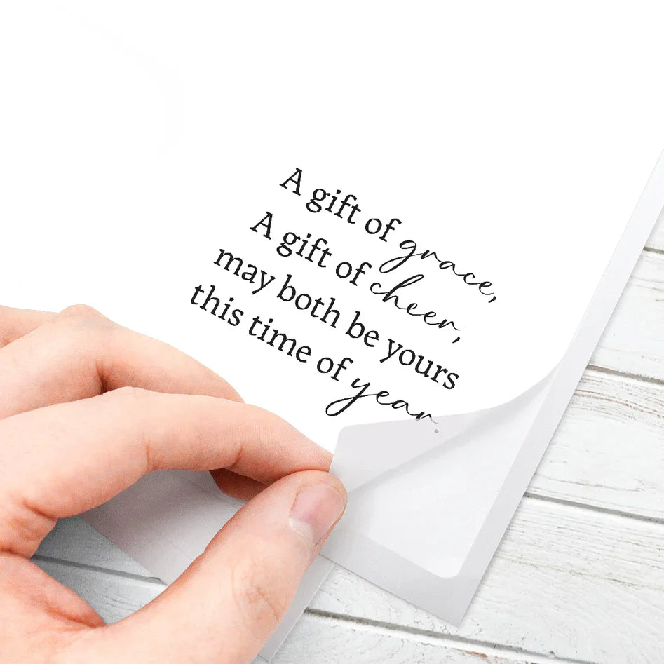 O Holy Night Peelables, 48 stickers-6