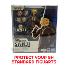 Transparent EVORETRO PET Display Case Protector for SH Figuarts Sanji Figure-4