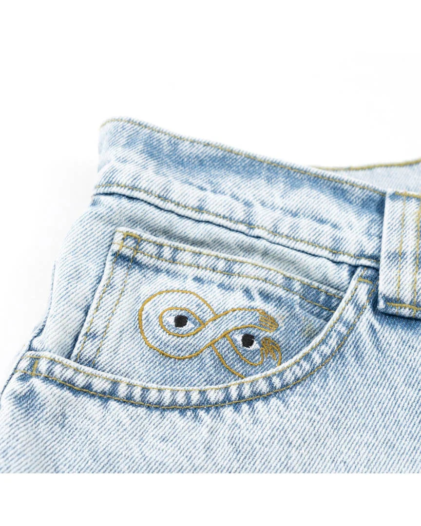 Magenta 'OG' Baggy Jeans - Ultrawashed-3