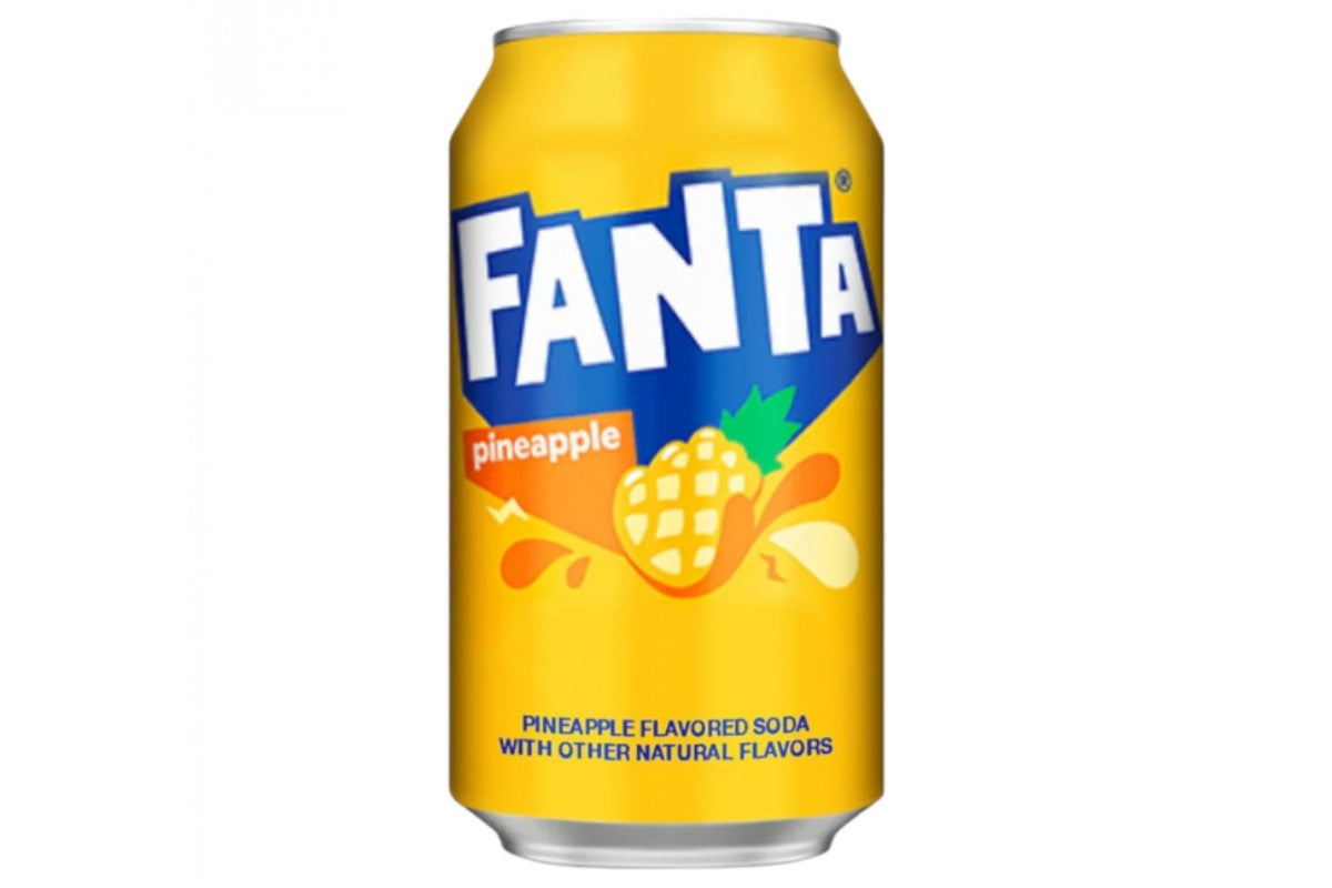 Fanta Soda - Pineapple (330mL)-1