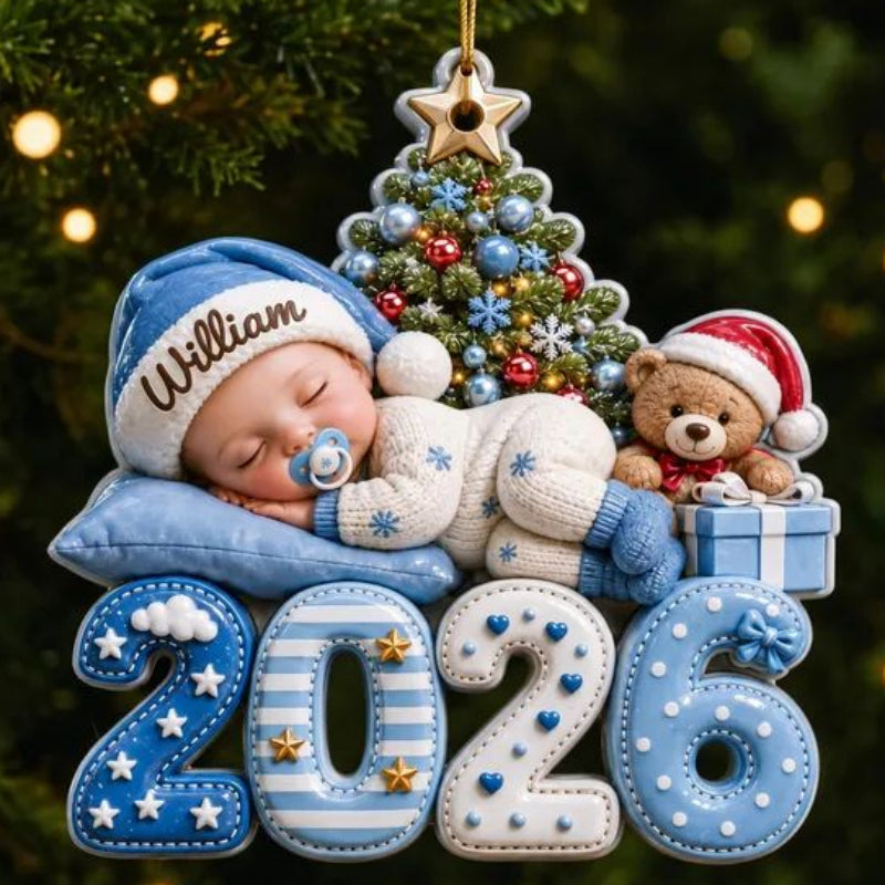 Acrylic Christmas Ornaments-1