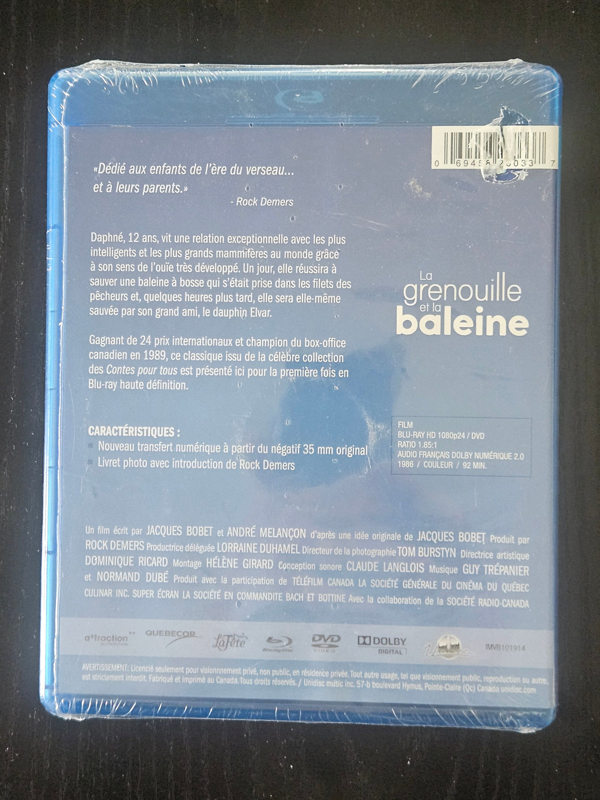 PV - La Grenouille et La Baleine (Blu-ray + DVD) (French)