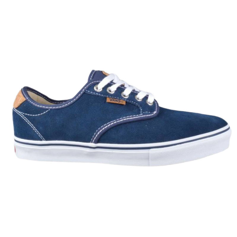 Vans 'Chima Ferguson Pro' Shoes - (Cork) Navy/Khaki (KIDS)-1