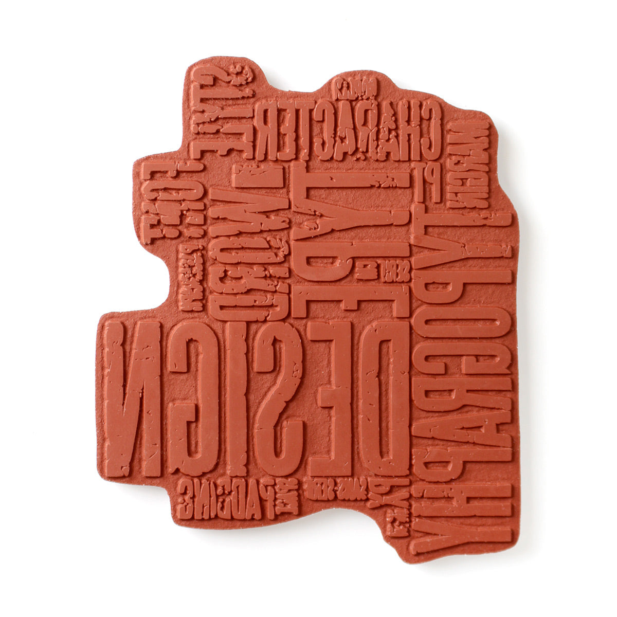 Typology Pre Cut Rubber Stamp Set by Andy Skinner-2