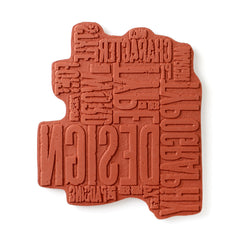 Typology Pre Cut Rubber Stamp Set by Andy Skinner-2