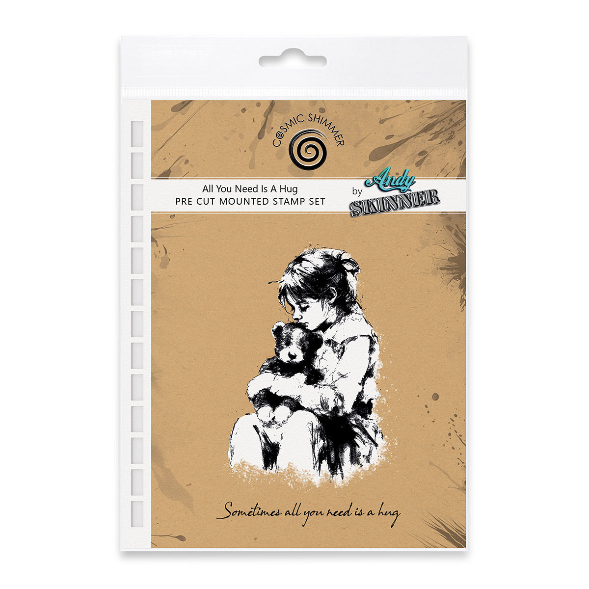 All You Need Is A Hug Pre Cut Rubber Stamp Set by Andy Skinner-1