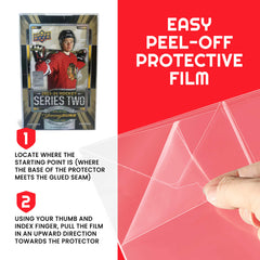 EVORETRO Display Case Protector for Upper Deck Series Two Young Guns Delivery-4