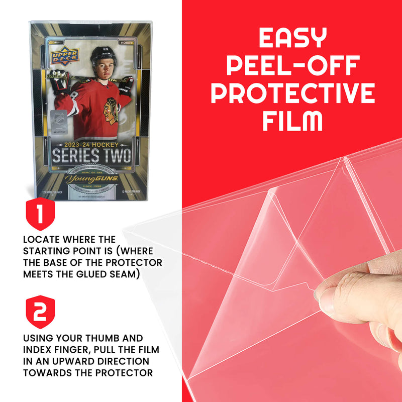 EVORETRO Display Case Protector for Upper Deck Series Two Young Guns Delivery-4