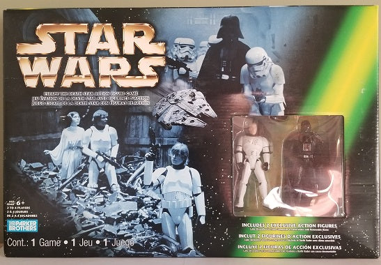 Star Wars: Escape the Death Star Action Figure Game (1998 Edition) – Includes 2 × 3¾” Action Figures