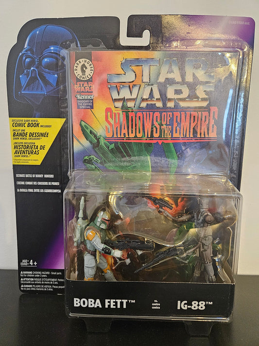 Star Wars – Shadows of the Empire: Boba Fett vs. IG‑88 Comic Pack (UPC: 076281695686)